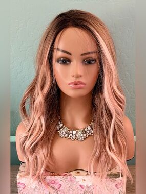 Kyla Apricot by Chelsey Smith Crowns synthetic wig